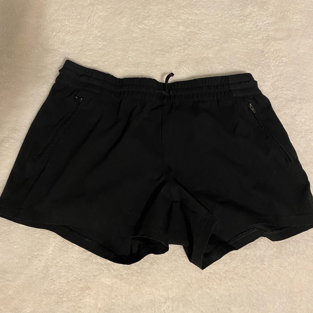 Kuhl Black Athletic Shorts Lightweight Matte Finish